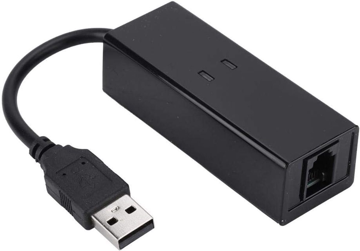 USB 56K Externes DFÜ-Sprachfax-Datanmodem voor Win7 Win8 Win10