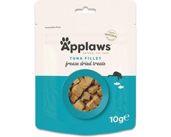 Natuurlijke Gedroogde Tonijn Stukjes als Kattensnack - Multipack