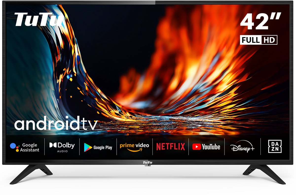 TuTu TUS42FD1A 42 inch Full HD Smart TV met Voice Controle - TuTu - €208,99