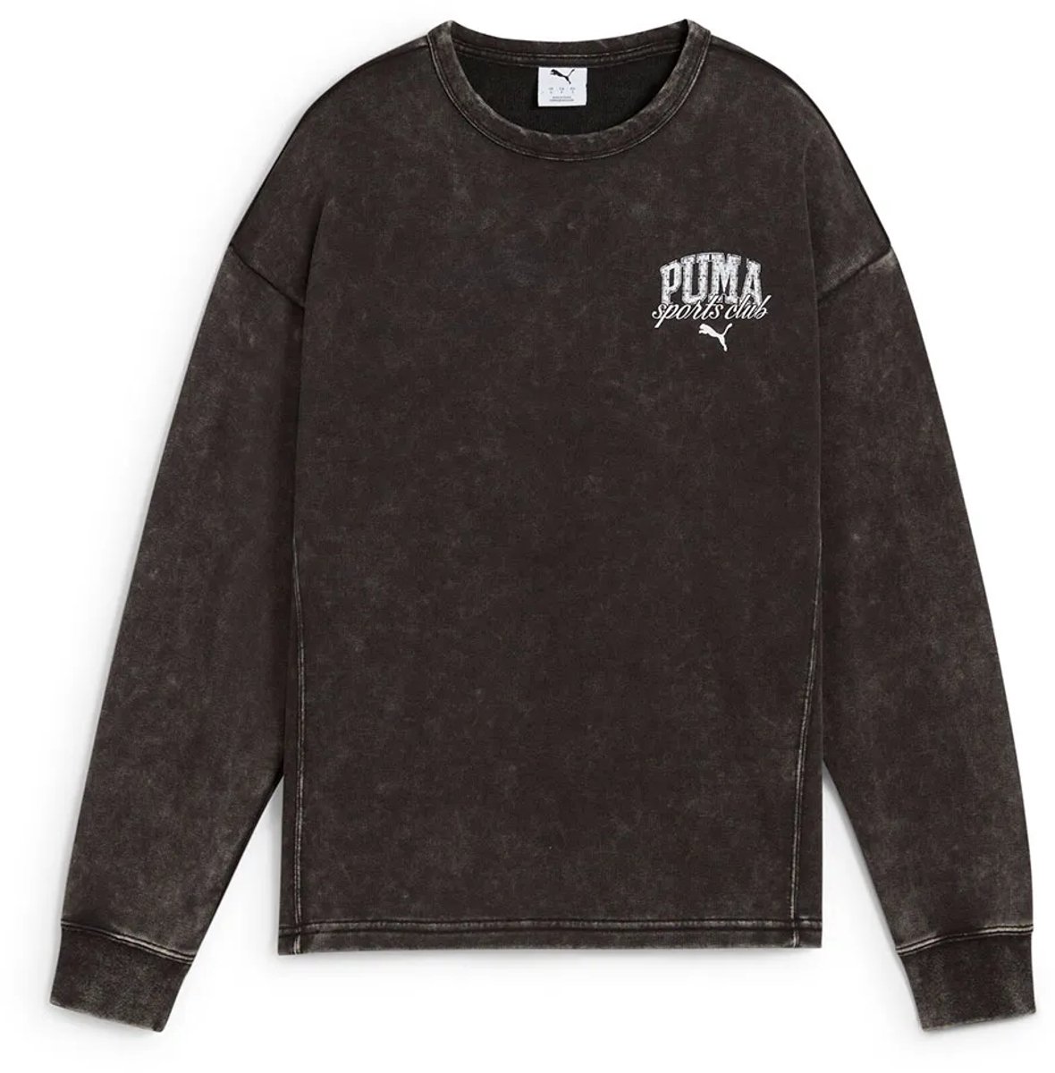 Puma Class Comfort Washed Sweatshirt S Vrouw Zwart