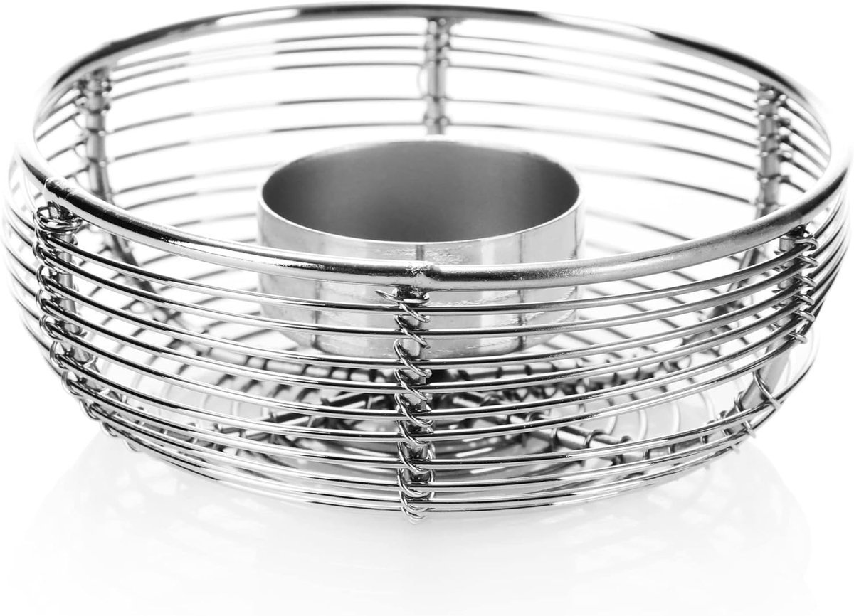 Stunq® Decoratieve Metalen Theelichthouder voor Sfeervolle Avonden in Stijlvolle Komvorm