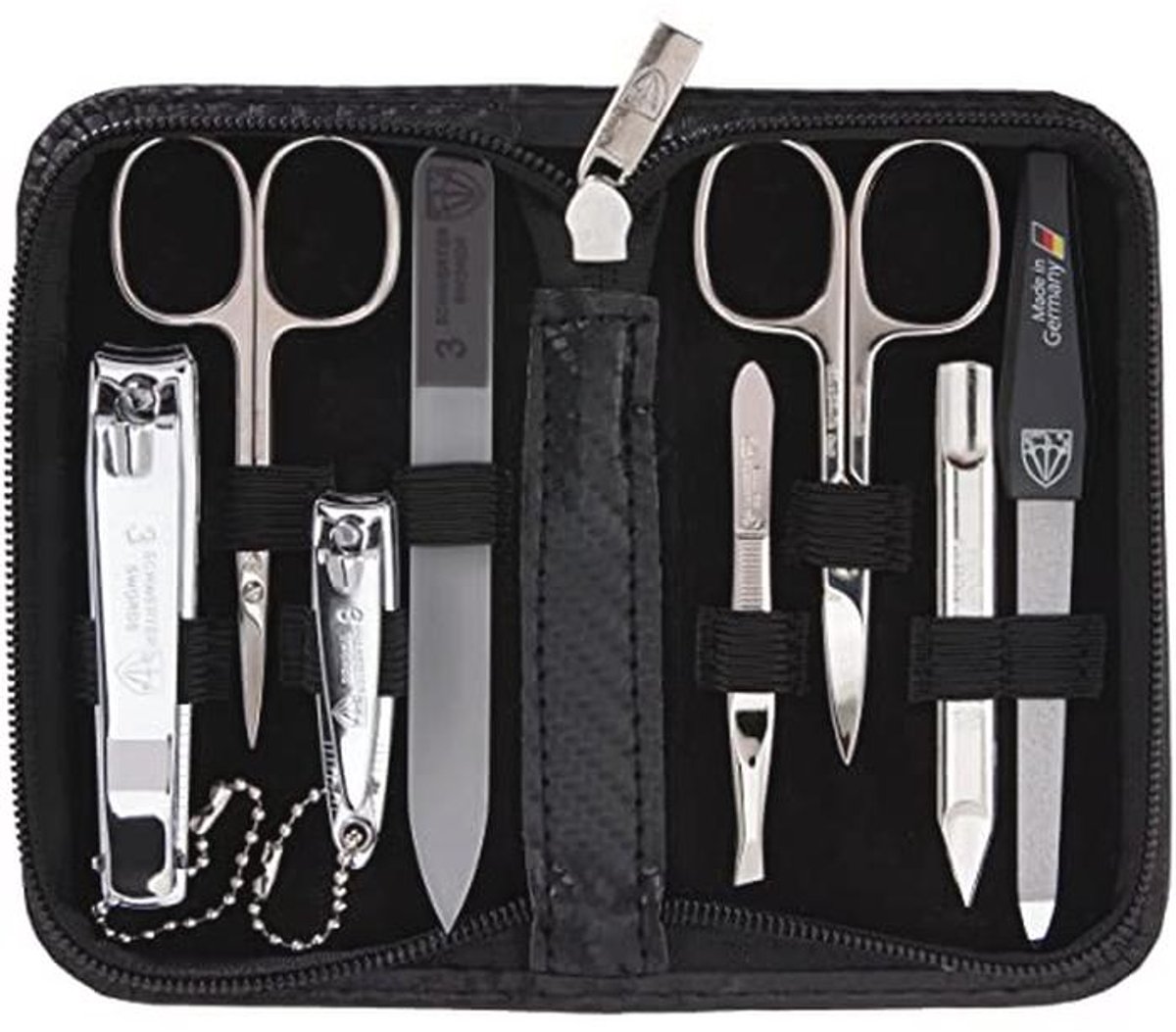 Complete Manicureset met 8 Professionele Instrumenten voor Vinger- en Teennagels