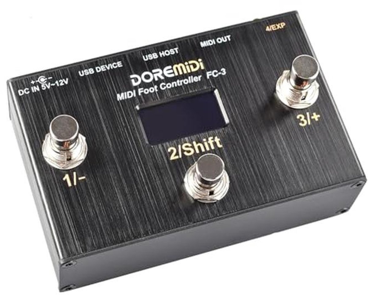 MIDI Voetcontroller voor Handenvrije Controle