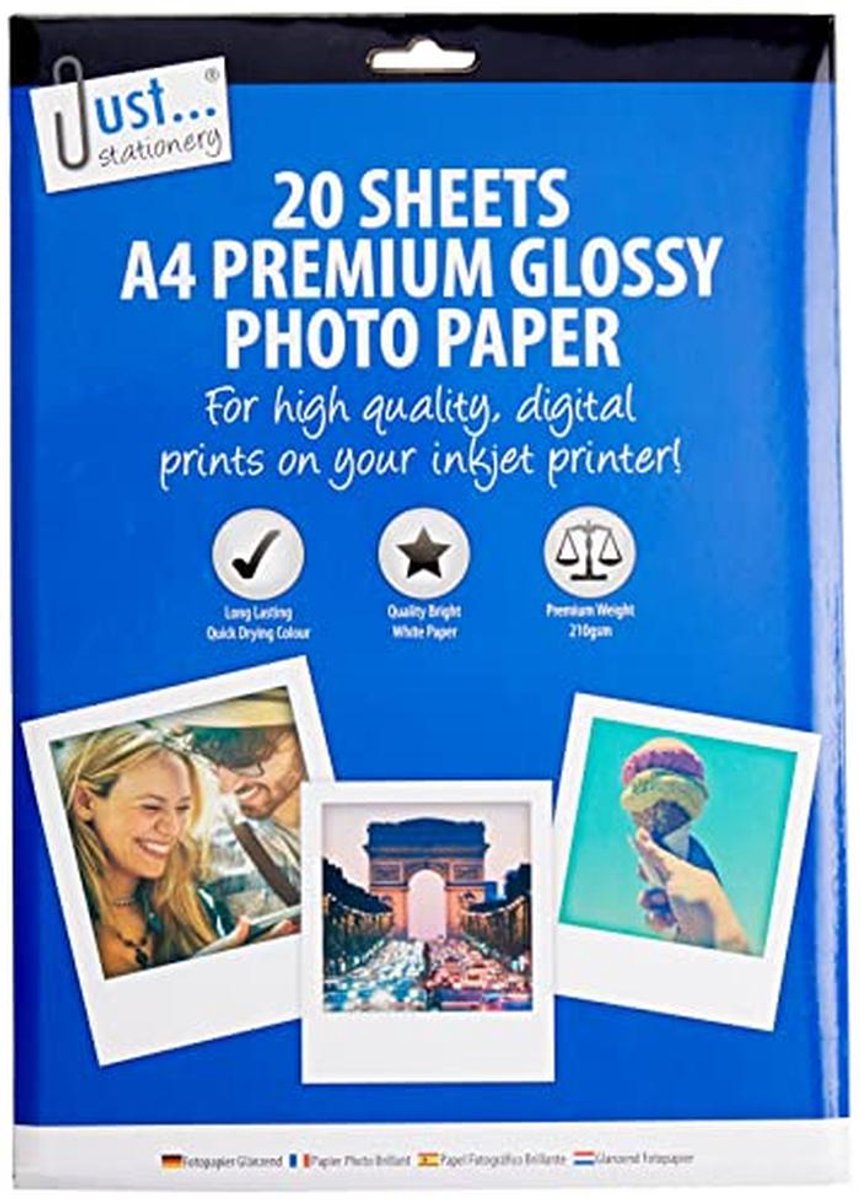 A4 Glossy Fotopapier - Hoogwaardig en Glanzend Afdrukken