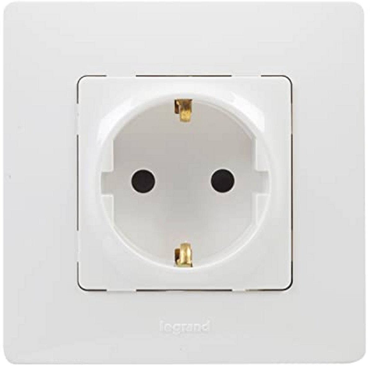 Stopcontact 2P+T 16 A 230 V Monoblok Mechanisme Wit