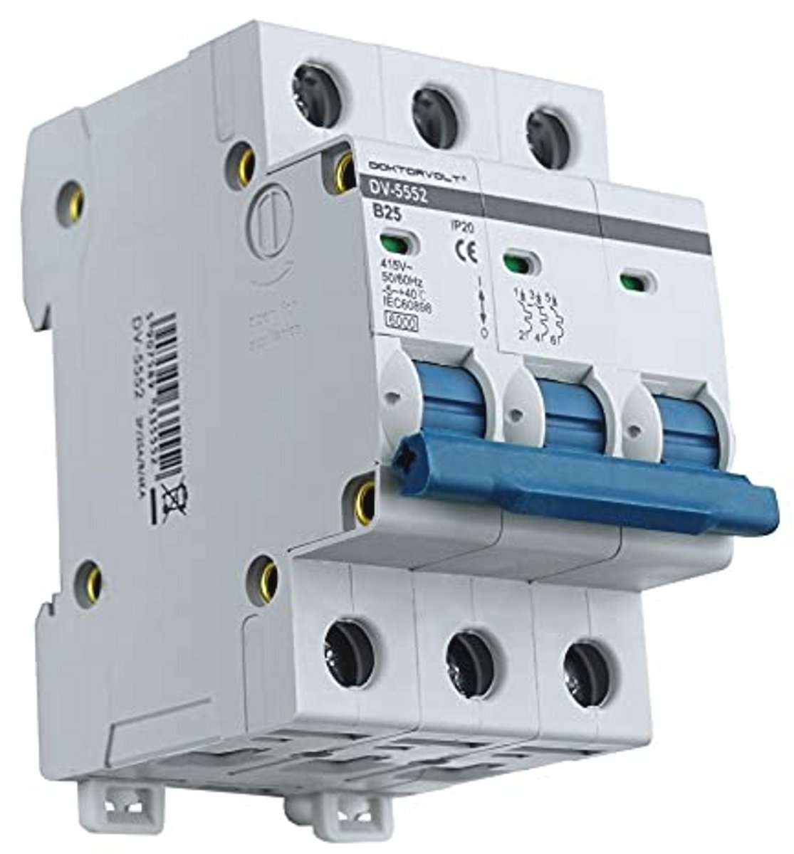 Stroomonderbreker 3P B25A 6kA LS-schakelaar voor betrouwbare stroomonderbreking