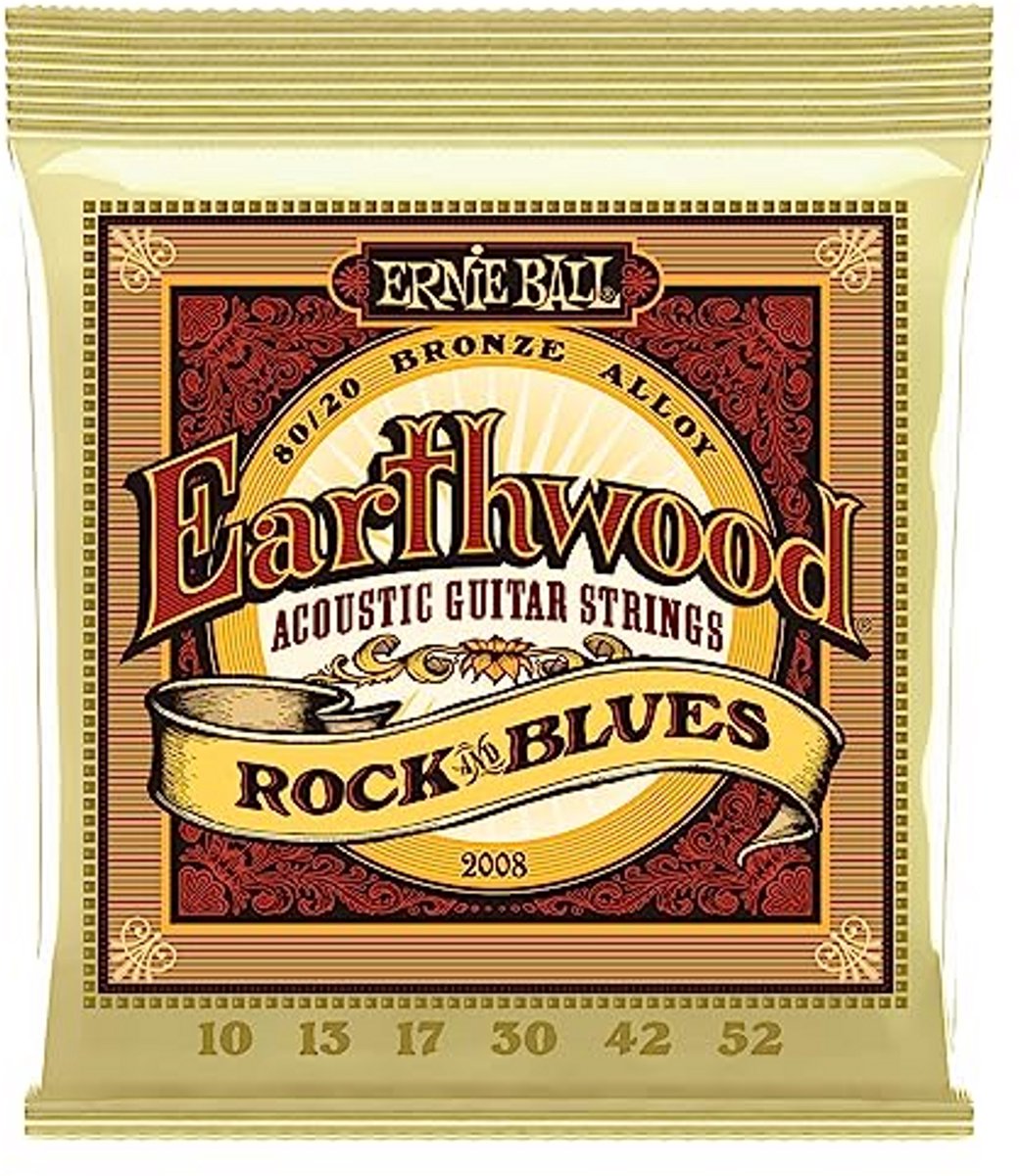 80/20 Bronze Acoustic Guitar Strings - 10-52 Gauge
