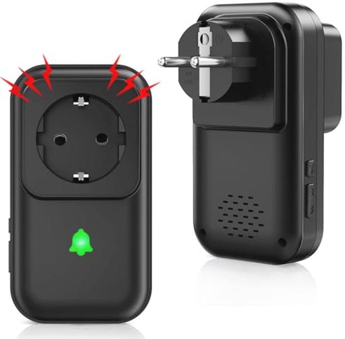 Stroomuitval Melder voor Vriezer met LED - Alarm tot 110 dB en 5 Instelbare Niveaus