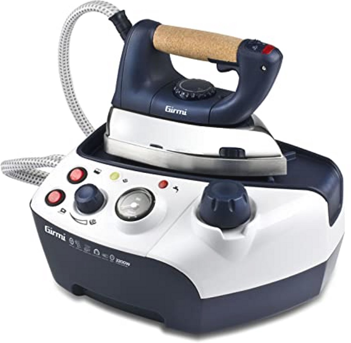 Strijksysteem met stoomgenerator 2200W - 1 liter tank en instelbare thermostaat