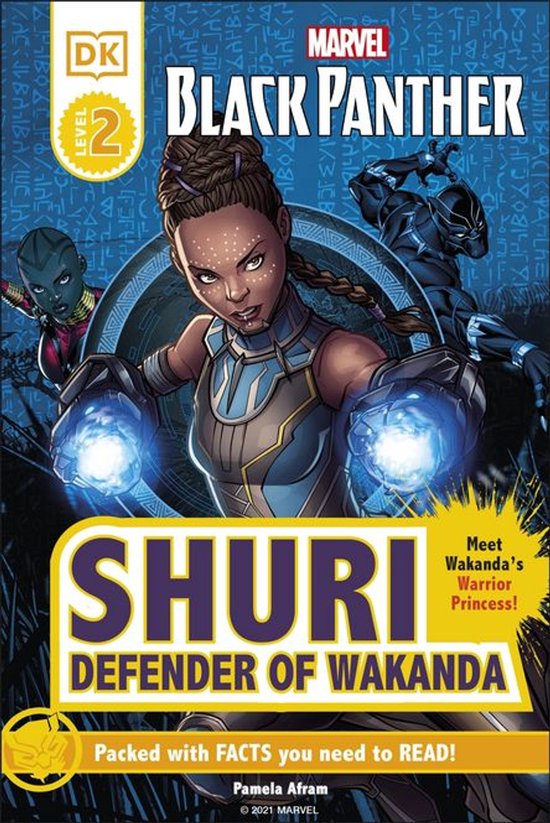 DK Readers 2 - Marvel Black Panther Shuri Defender of Wakand ... - cover