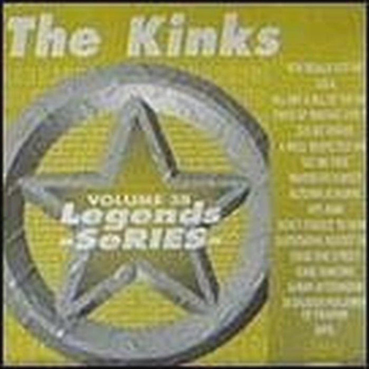 Karaoke Legends Series Disc met 38 Nummers