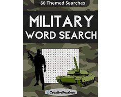 Leger Woordzoeker Boek: Puzzels voor Geschiedenis- en Militair Liefhebbers