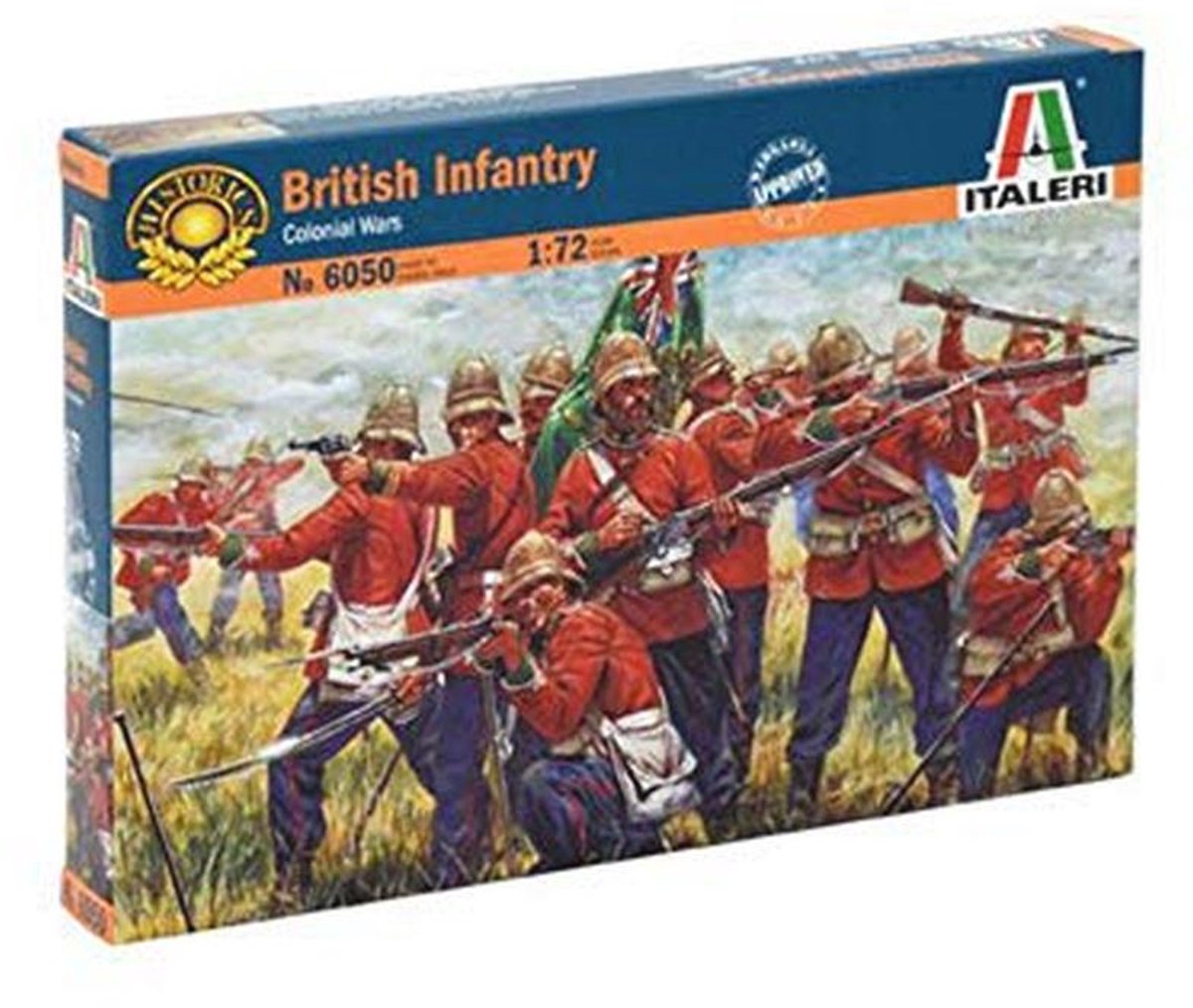 Zulu Wars Britse Infanterie Modelbouwset 1:72