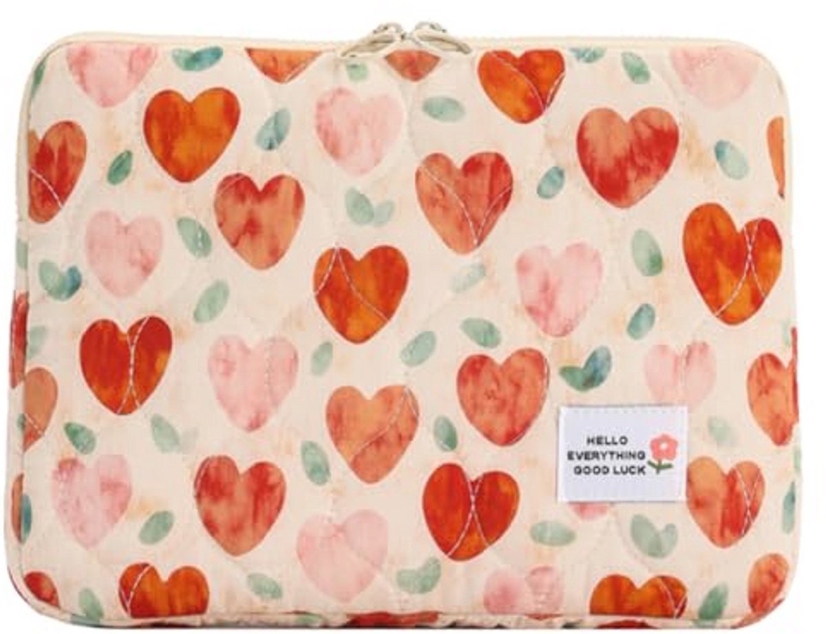 Draagbare Gewatteerde Waterdichte Laptop Tas voor 14" Notebook