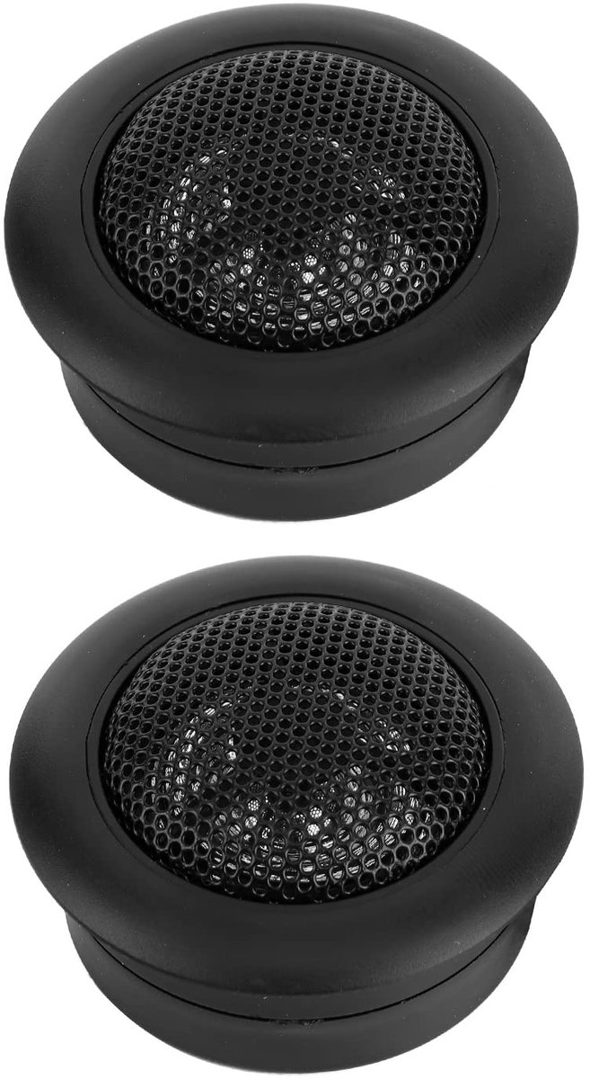 Small Car Speakers, 2 Pieces Mini Car Tweeters Car Speakers Tweeter 200W High-Power Universal Small o Music Player 2500~25000Hz