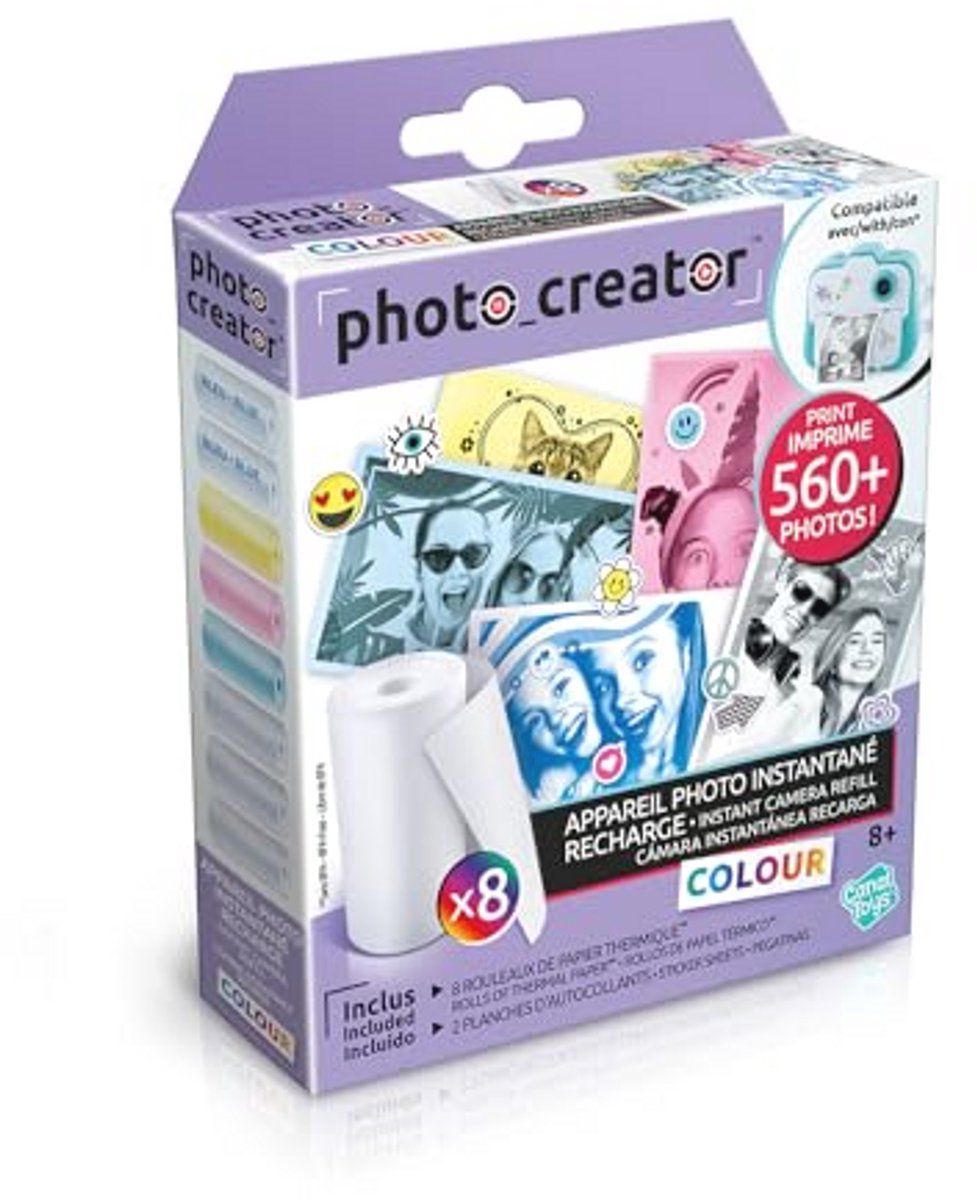 Instant camera navulset met kleurpapier – Creatief plezier voor kinderen