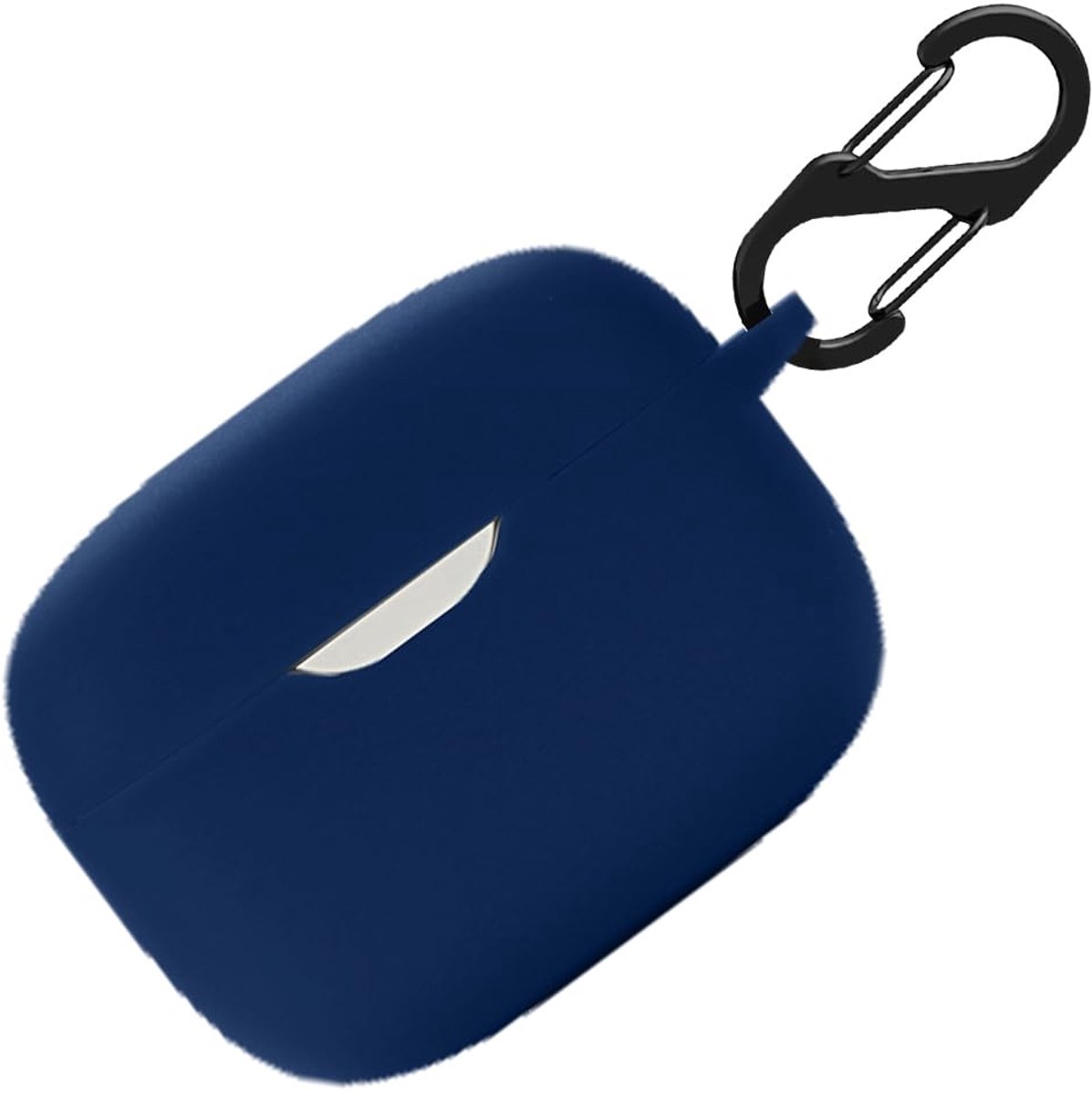 Silicone Case for JBL Tune 225 TWS/220 TWS Case, Shockproof Protective Case and Skin, Protective Case for JBL Tune 225TWS/220TWS with Keychain (Dark Blue)