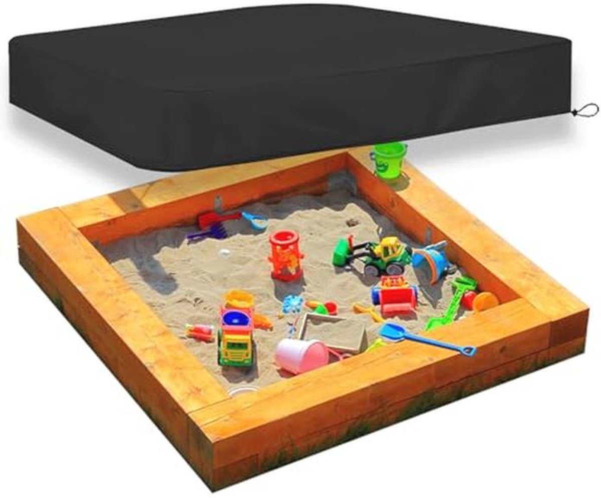Waterdichte Zandbakhoes 120x120 cm - Oxford-stof met Trekkoord