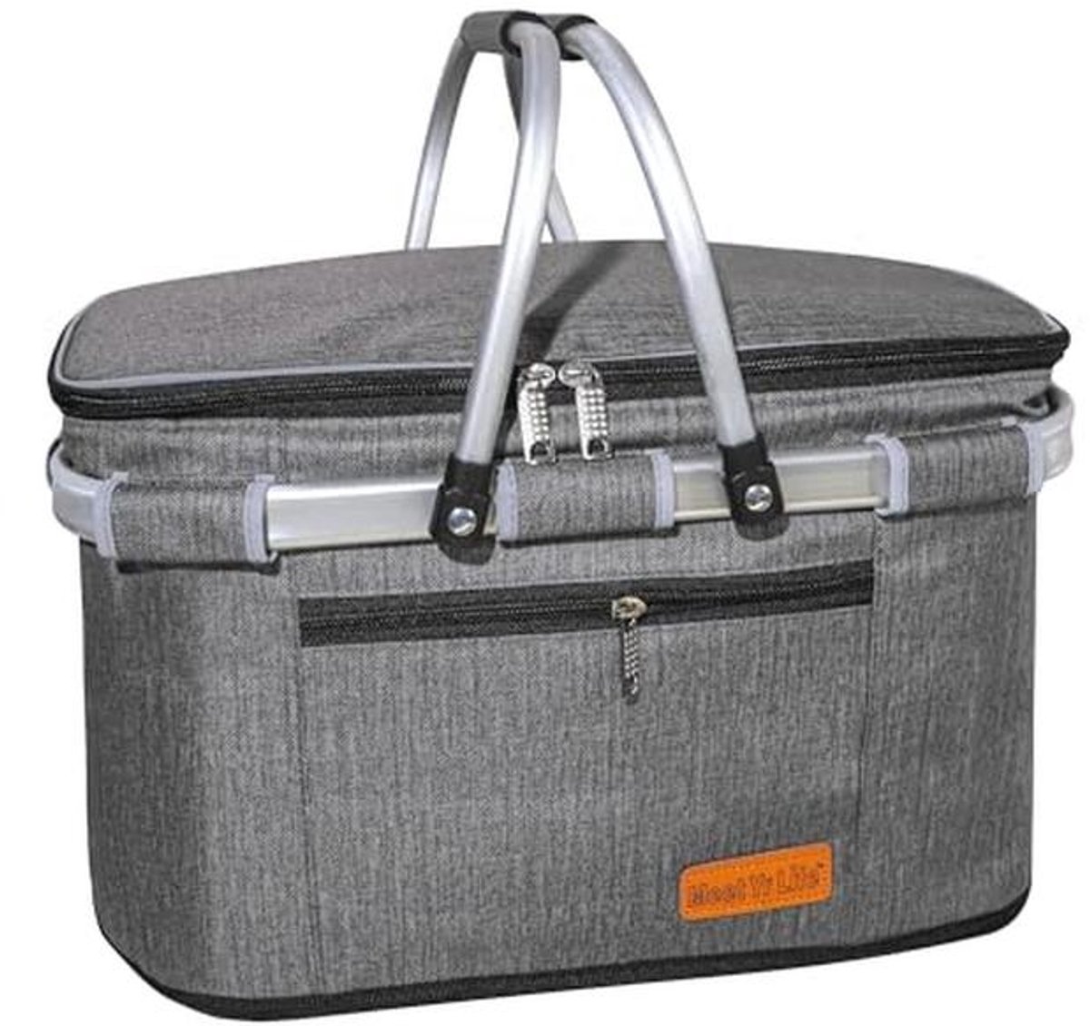 Grote Geïsoleerde Koeltas - Ideaal voor Boodschappen, Picknicken en Reizen