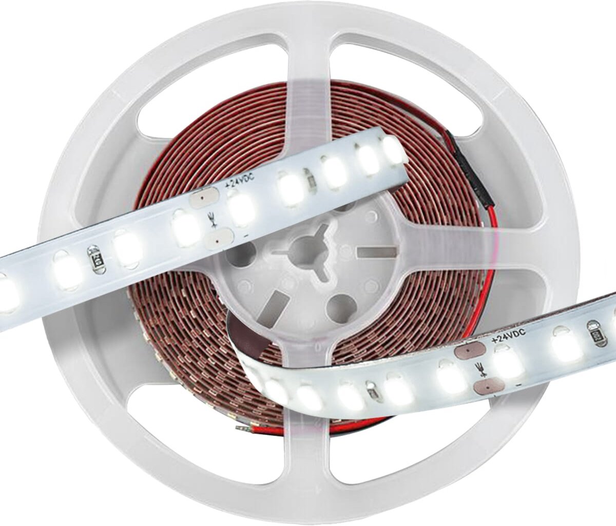 Modee Led Strip 5 Meter - Koel Wit - 4.8W - Lichtstrip Zelfklevend - CRI90 - 60 LED-Chips/m - 12V - Buiten en Binnen IP65 - 3 Stuks