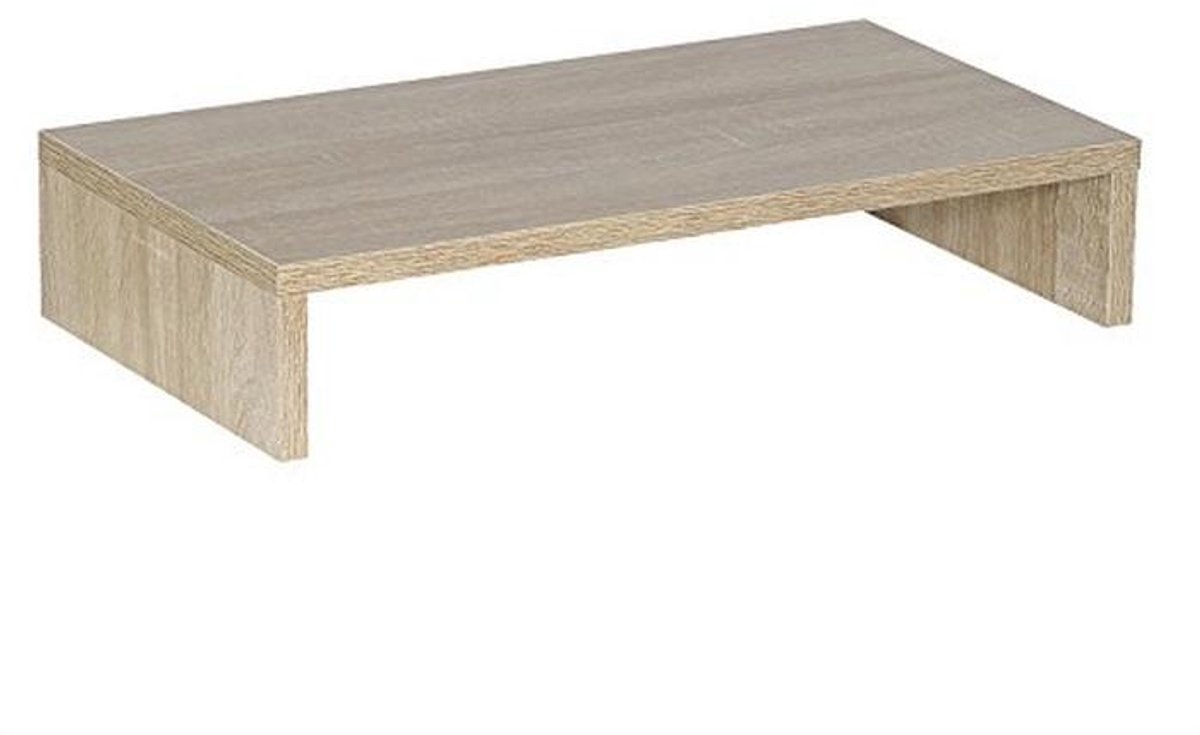 Monitorstandaard voor Bureau - Schermverhoging in Sonoma Eiken 50 x 10 x 27 cm