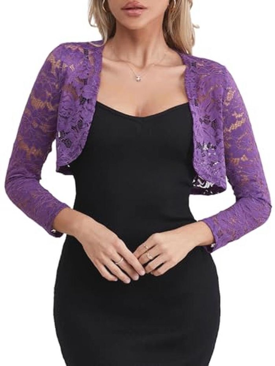 Feestelijke Dames Bolero voor Avondjurk - Elegant Kort Schouderjasje