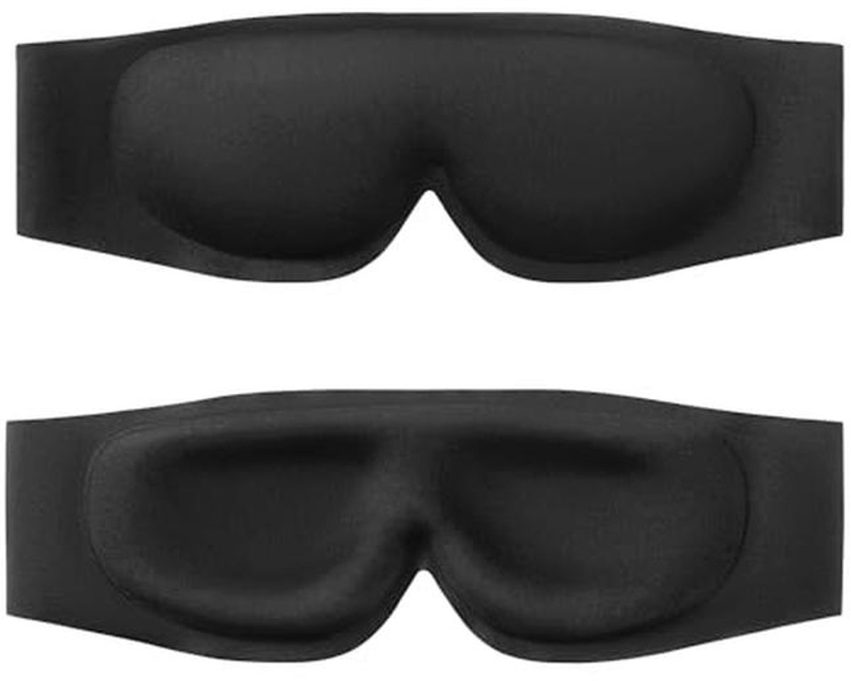 Oogslaapmasker met comfortabel ontwerp en 100% verduistering - niet-verstelbare hoofdband