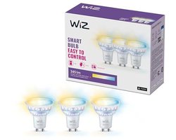 Slimme GU10 Spotlights 3-pack - Dimbaar Warm- en Koelwit Licht - Elegante LED Verlichting