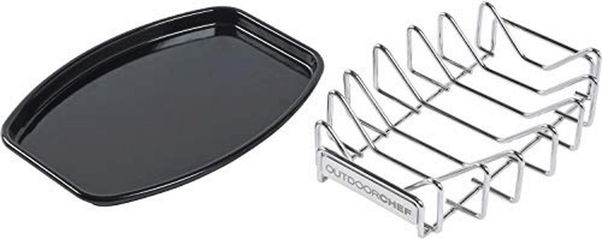 Aluminium Grillrek voor Buiten, Perfect voor Vlees en Vis