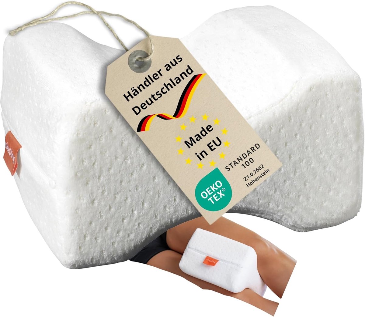 Kniekussen voor in Bed - Beenkussen Zijslaper - Verhoging Rugslaper - Orthopedisch