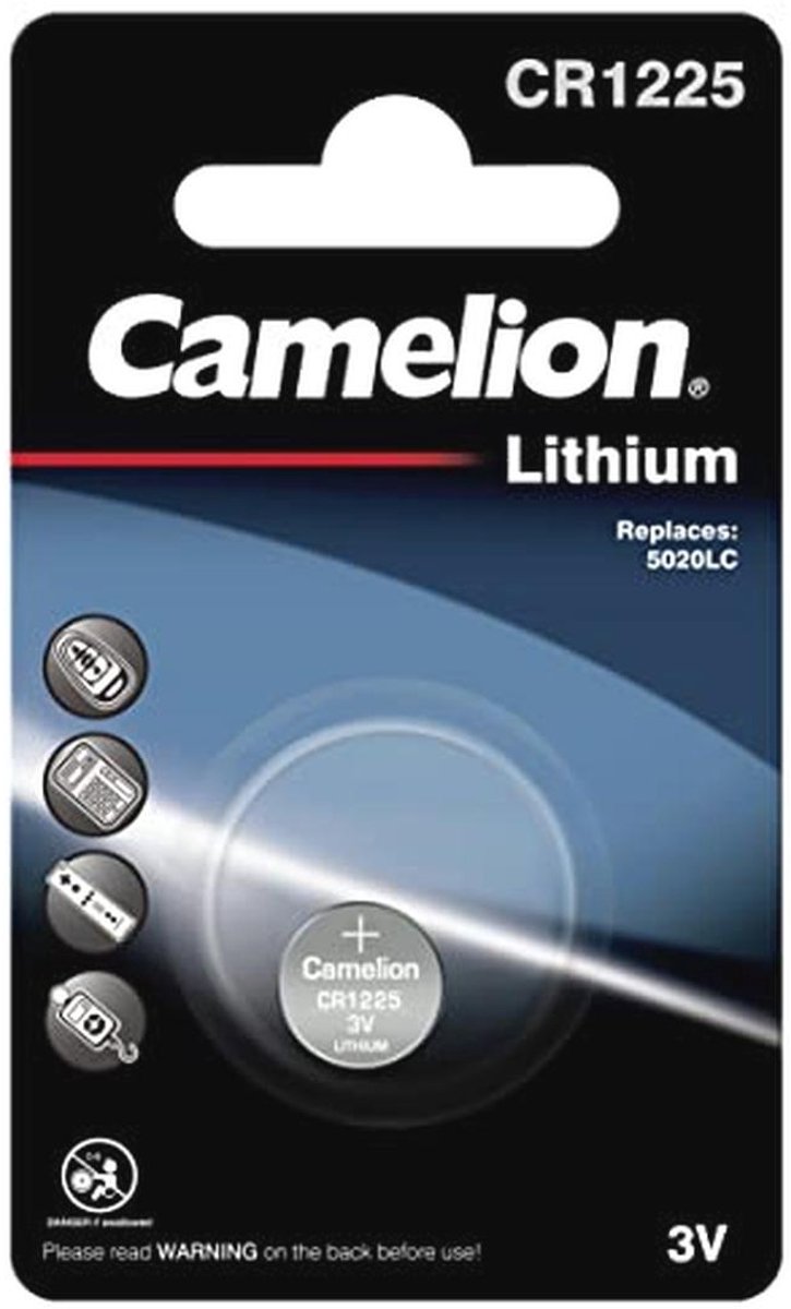 Lithium Knoopcellen 3 Volt CR1225 - Betrouwbare Energie voor Kleine Apparaten