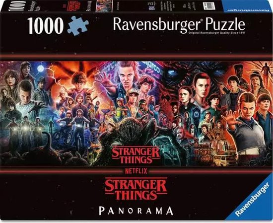 Ravensburger Stranger Things Legpuzzel: Tot Ziens Aan De Andere Kant 1000 Stukken Veelkleurig