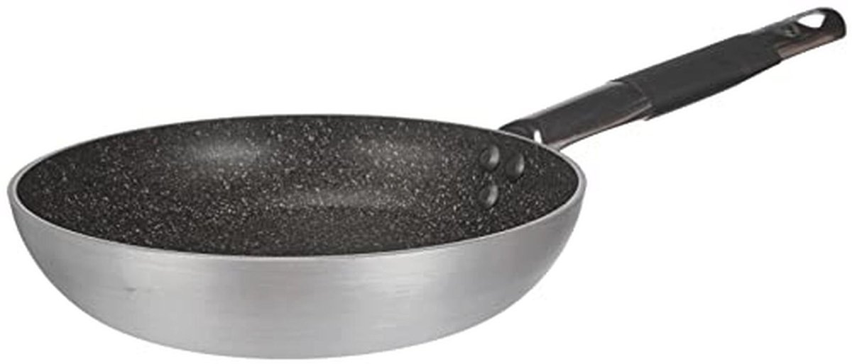 Infinity Low Aluminium Pan met Roestvrijstalen Handvat - 20 cm