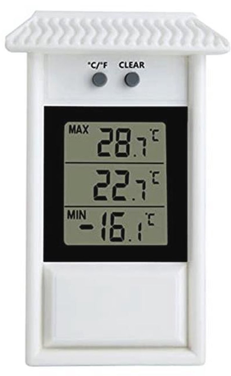 Digitale Max Min Thermometer voor Binnen en Buiten met Display