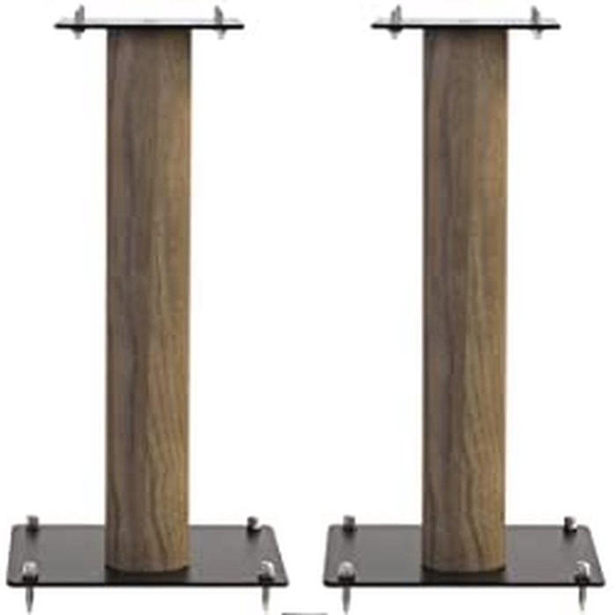 Stabiele Luidsprekerstandaard tot 50 kg - 50 cm Hoog, Eiken Decor
