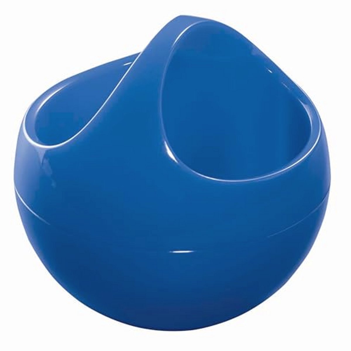 Cosmetica-organizer voor make-up en sieraden 10,5x9,5cm blauw