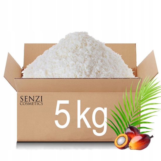 Purespa | Cire de soja Blanc | Naturel |écologique |3 kg |en Flocons | Cire Premium