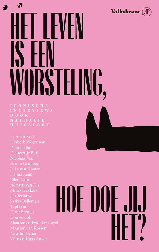Het leven is een worsteling - cover