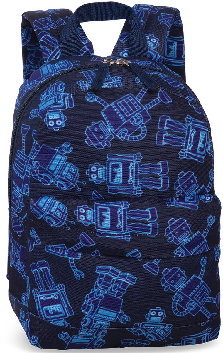 Robot Peuterrugzak - 30 x 21 x 8 cm - Blauw