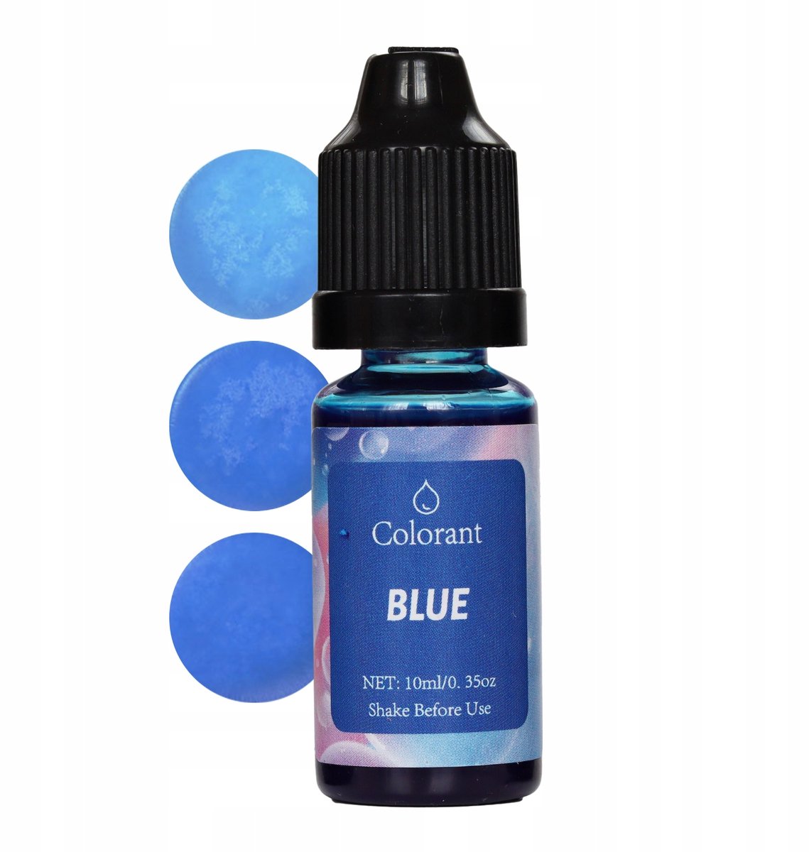 Vloeibare kaarskleurstof - Sterk blauw - 10 ml
