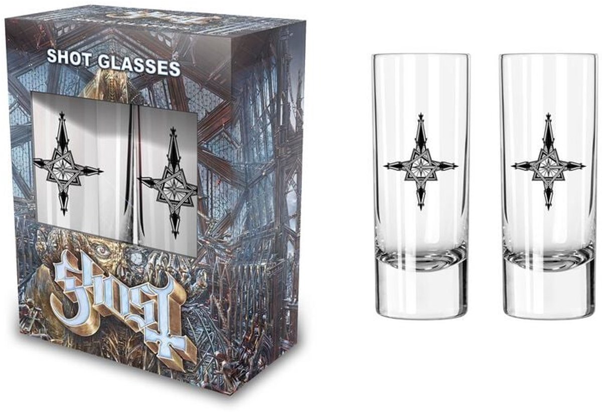 Ghost Impera Unisex Shotglazenset - helder - Standard