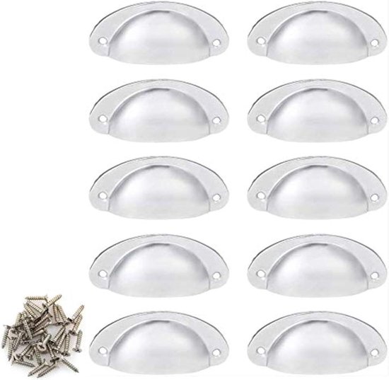 Shell Kast Lade Pull Handgrepen - Vintage Antieke Kast Deur Knoppen - Keukenkast ...