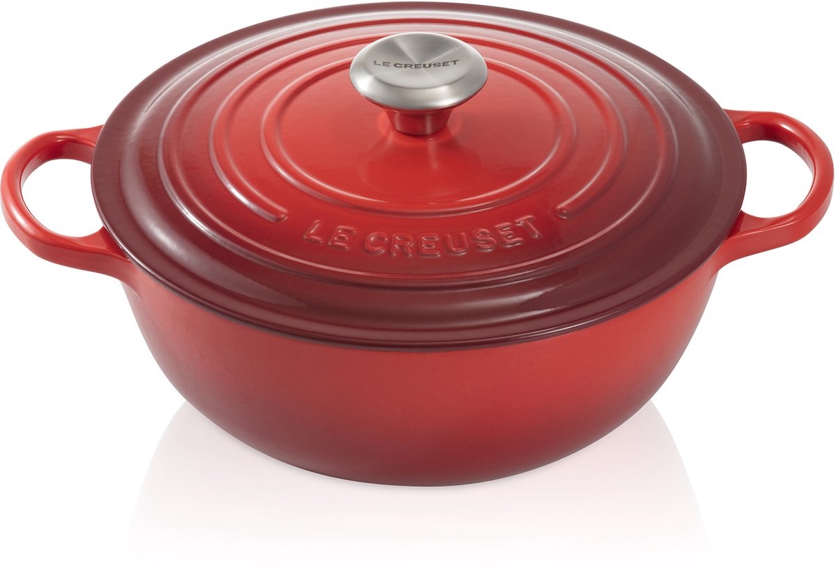 Le Creuset Signature Marmite Kersenrood Ø 26cm 4,1l