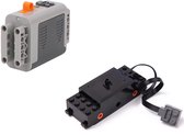 DW4Trading Trein Motor + Batterijhouder 6x AA Serie 88002 + 8881 - Compatibel met Grote Merken