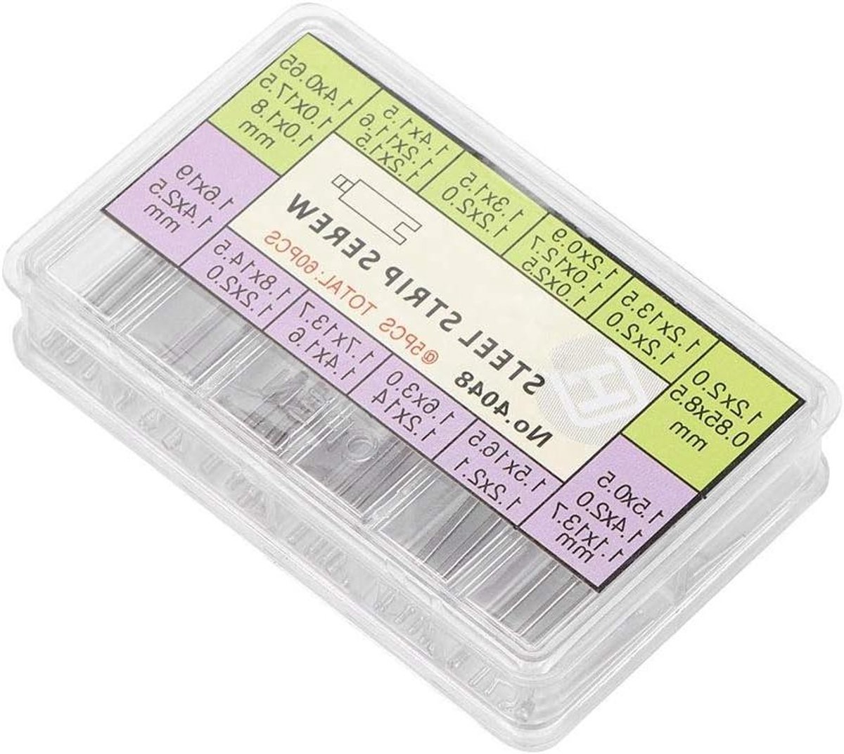 VirtuBuy - Horlogebandnaalden - Metaal - Link - Vervanging - Horlogeband - Geschikt voor Horlogebanden - Zilverkleurig.