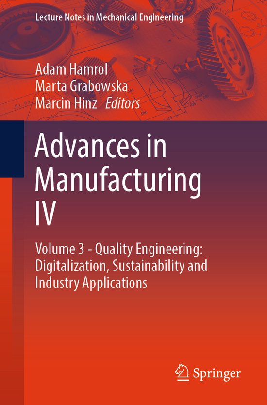 Lecture Notes in Mechanical Engineering- Advances in Manufac ... - cover