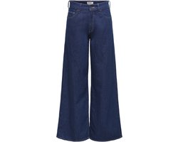 Only Jeans Onlsadie Reg Wide Dnm Gen 15363605 Medium Blue Denim Dames Maat - W29 X L32