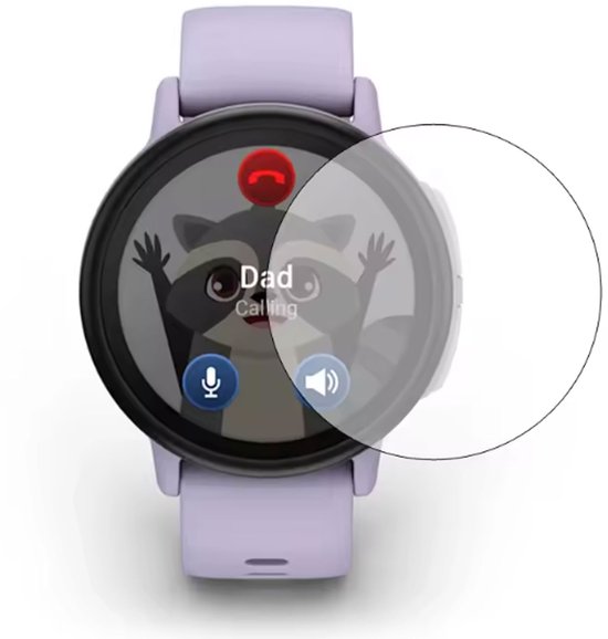 Screenprotector geschikt voor Garmin Bounce 2 – Gehard glas – Hoge kwaliteit screen protector – Tempered Glass 9H – 1 stuk – TechDefend