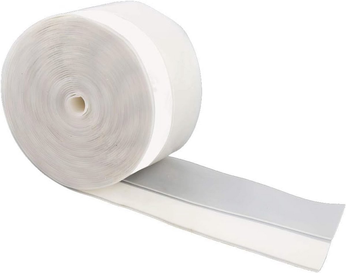 Zelfklevende Rol Sealing Strip 5m x 45mm voor Deuren en Vensters - Silicone Rubber