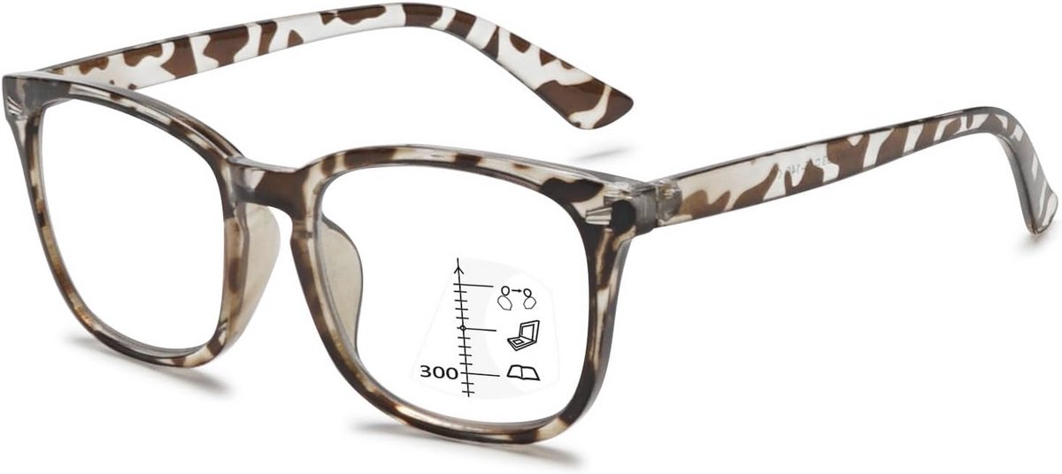 Multifocale Progressieve Leesbril met Blauwlichtfilter - Uniseks Opticien